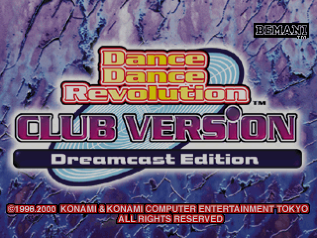 Dance Dance Revolution Club Version screenshot 2 for Sega Dreamcast